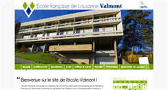 Desktop Screenshot of ecole-valmont.org